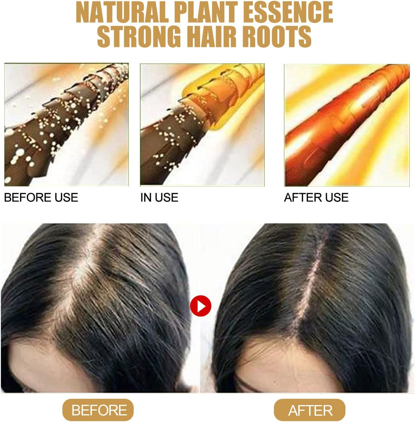 Julycrab 60G Anti-Hair Loss Ginger Shampoo Bar Increasing Hair Volume Nourish Hair Root Hair Growth image number 1