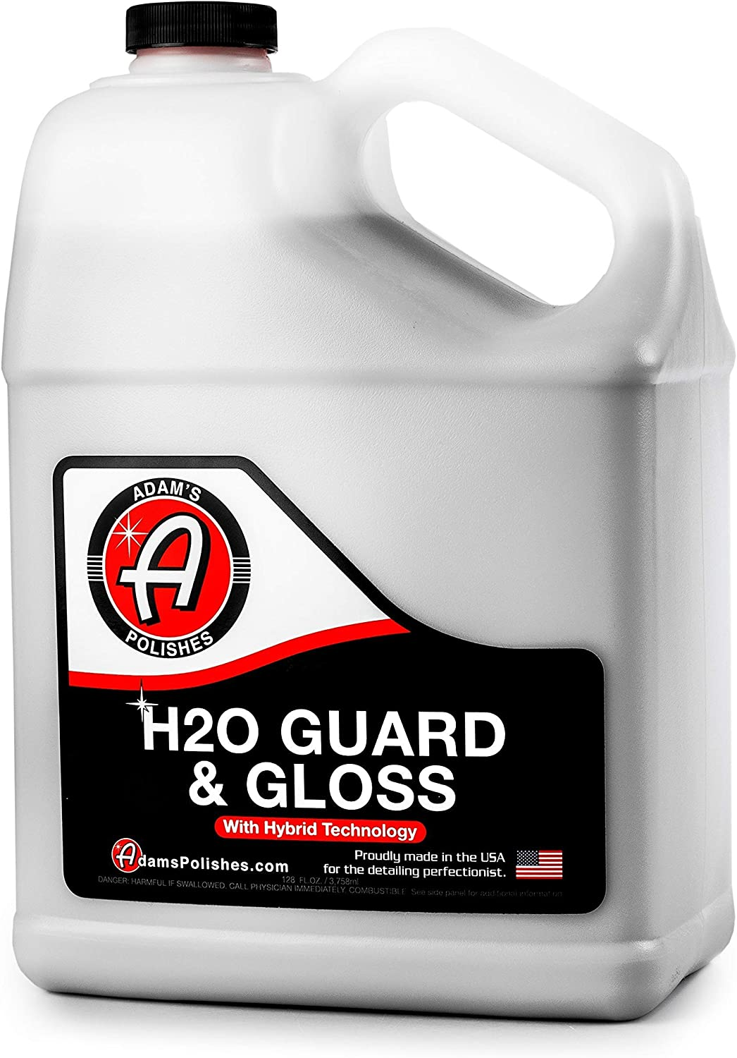 Adam&rsquo;S H2O Guard & Gloss (16Oz) - Car Detailing Hybrid Top Coat Silica Sealant, Car Wax & Polish Quick Detailer | after Car Wash Seals, Shines, and Protects All Exterior Surfaces image number 3