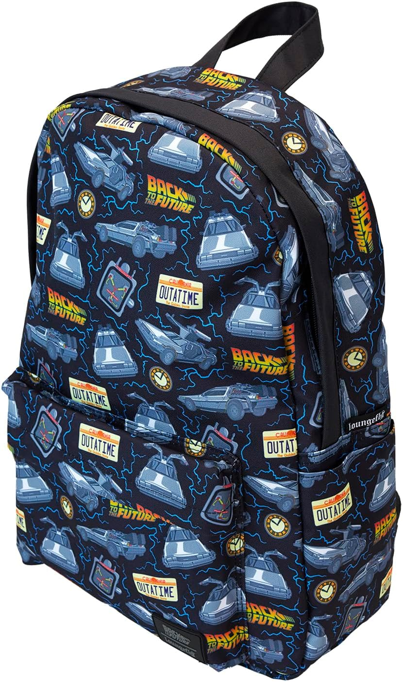 Loungefly BTTF - 40Th Anniversary Nylon Full-Size Backpack image number 3