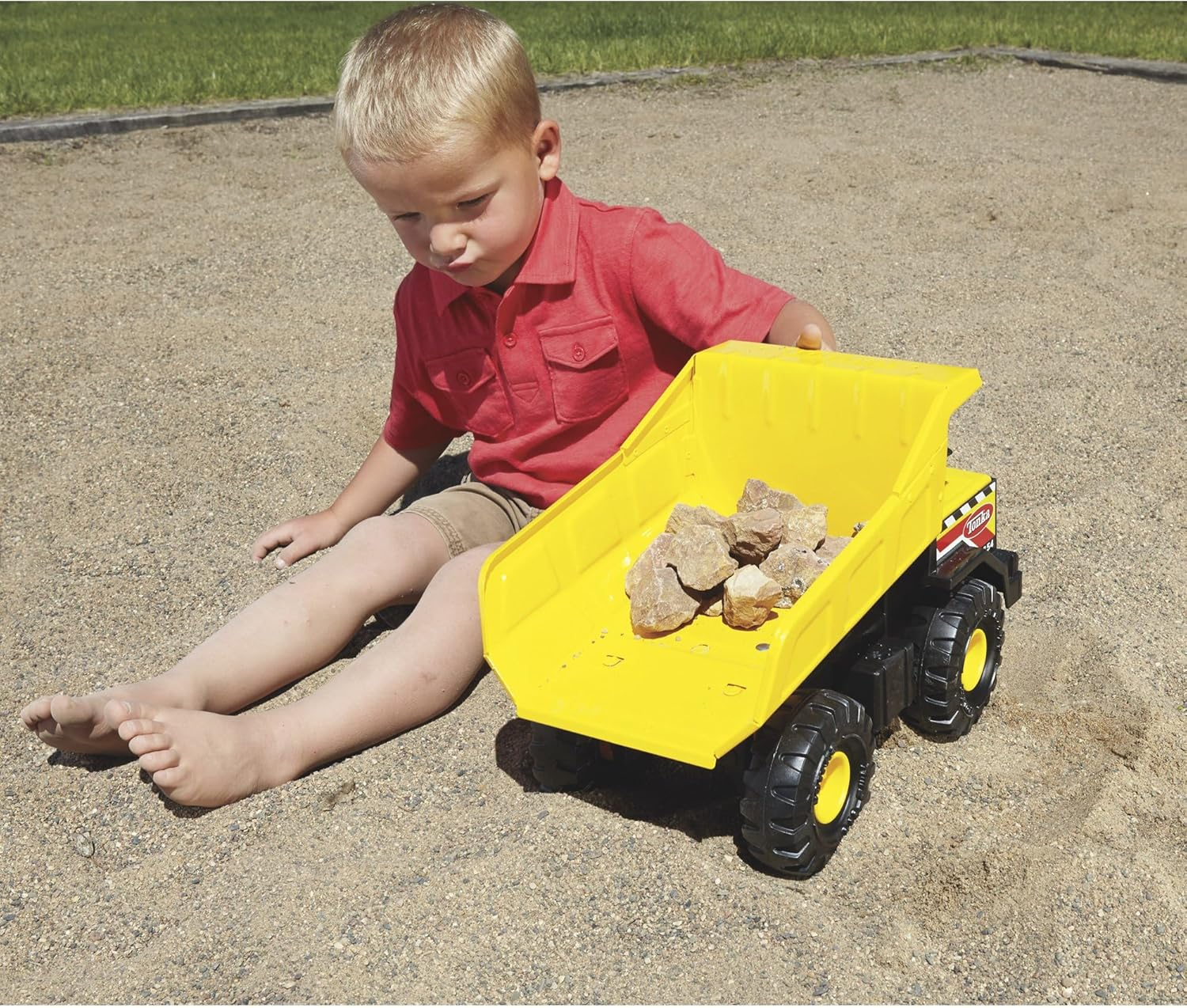 Tonka Classic Steel Mighty Dump Truck Vehicle image number 4