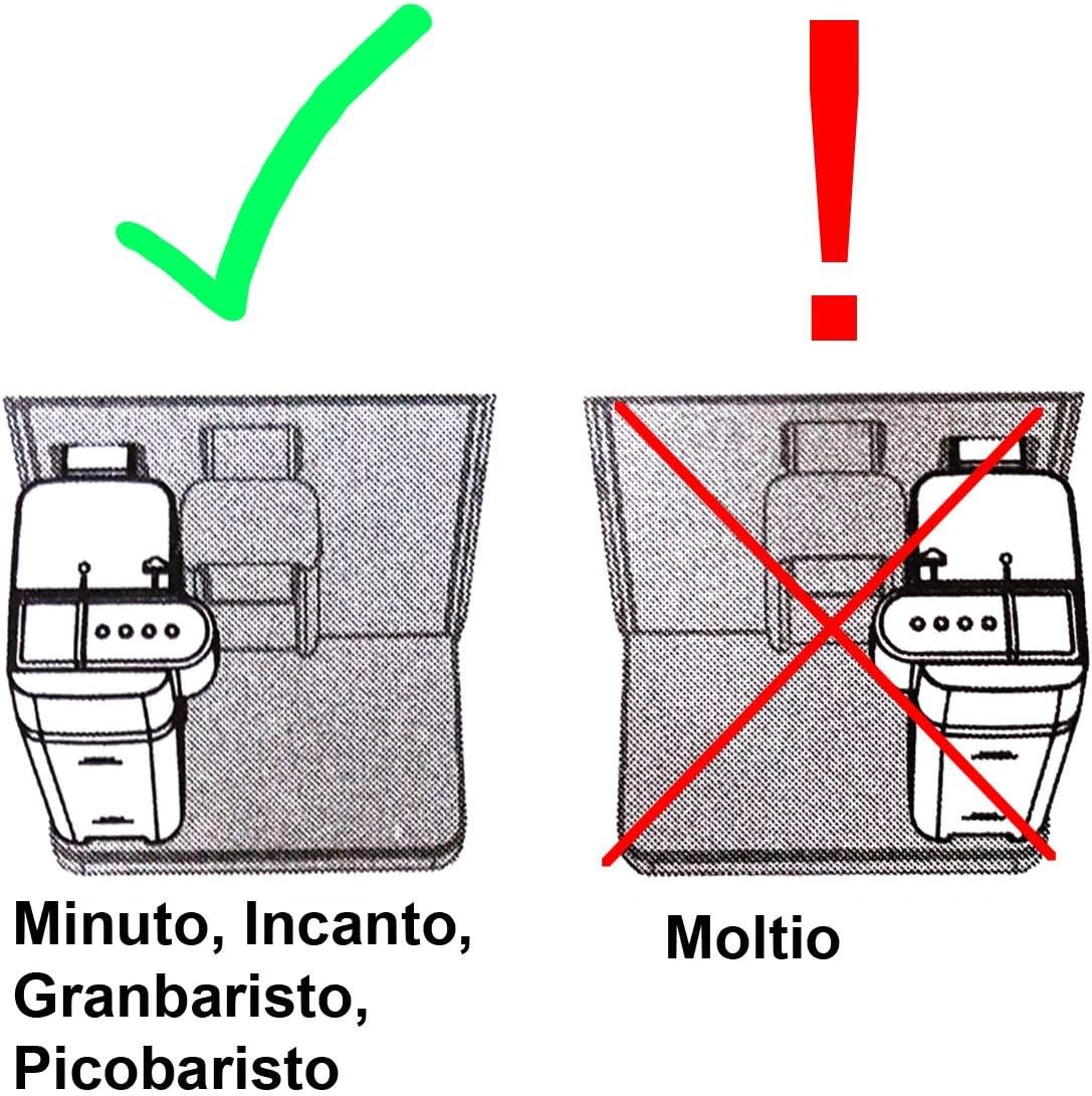 Philips Saeco 421944029453 Original Milk Container Milk Carafe Milk Bowl Milk Tank Jug Lid Nozzle Tube Coffee Machine Coffee Machine image number 1