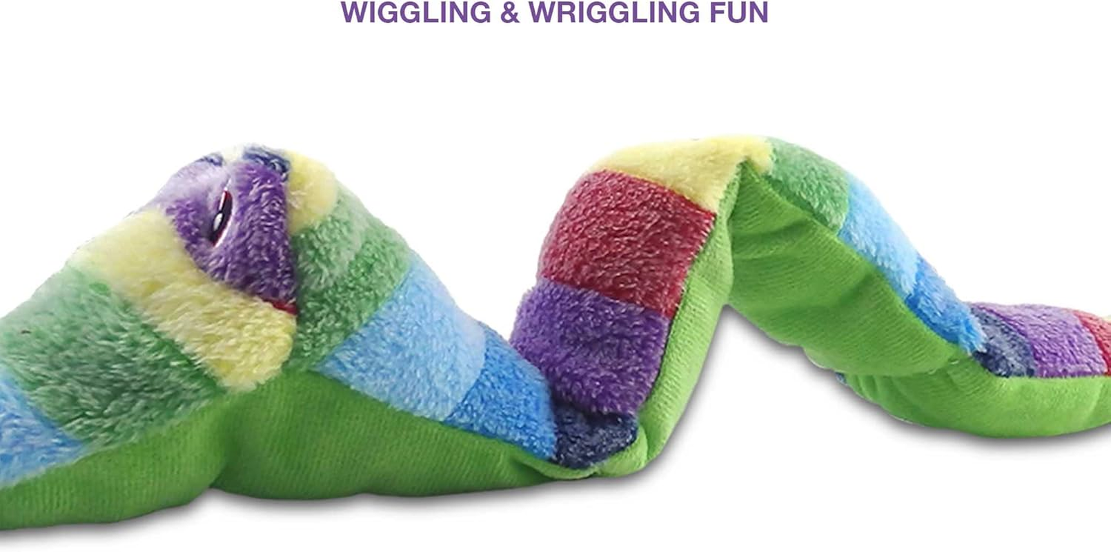 Bow Wow Pet Squeaky Snake Dog Toy - Tug, Fetch & Teasing Toy - 35 Inches image number 2