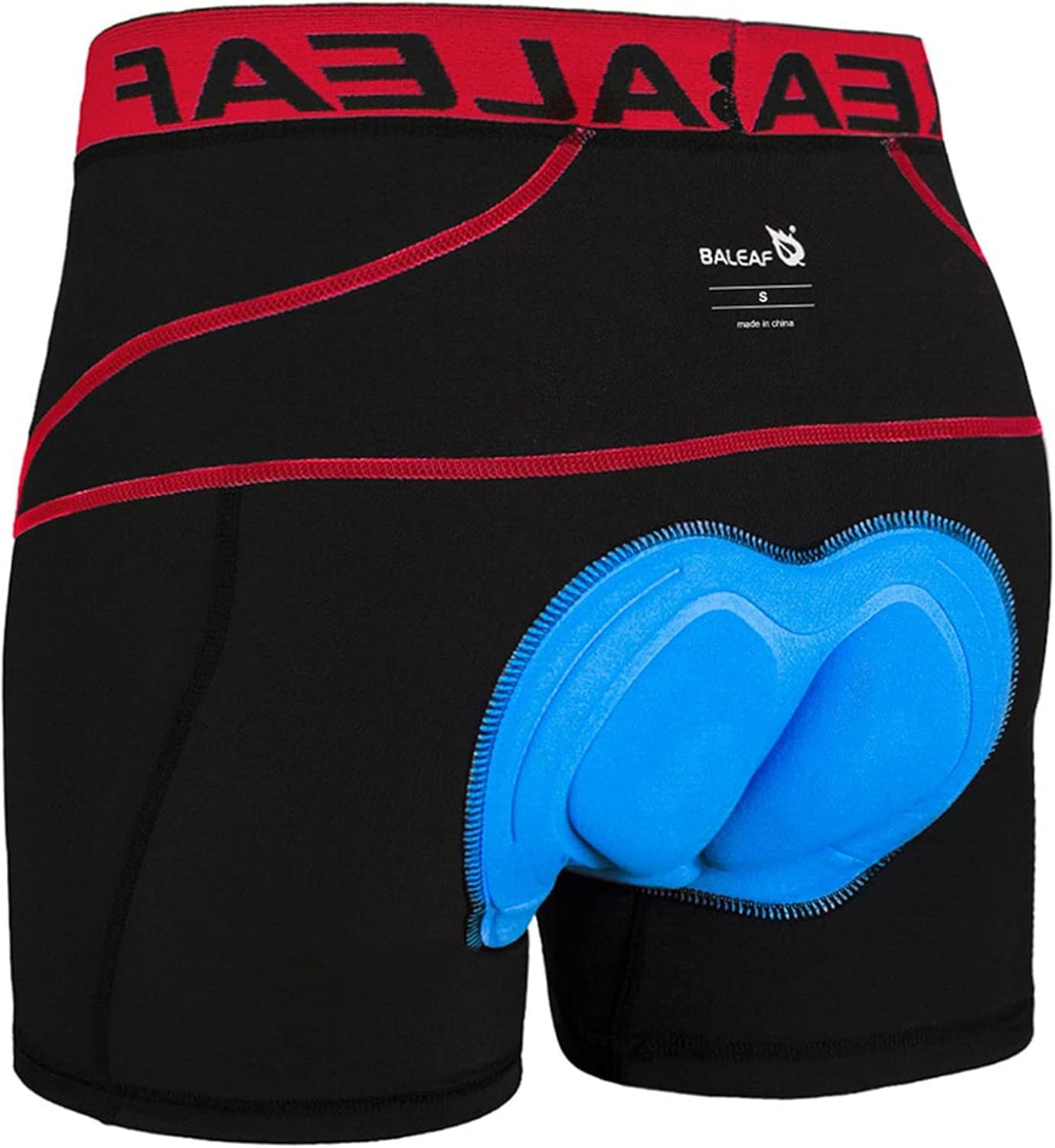 Baleaf Men'S Cycling Underwear 3D Padded Bike Shorts with Padding Road Biking MTB Liner Bicycle Gear Accessories