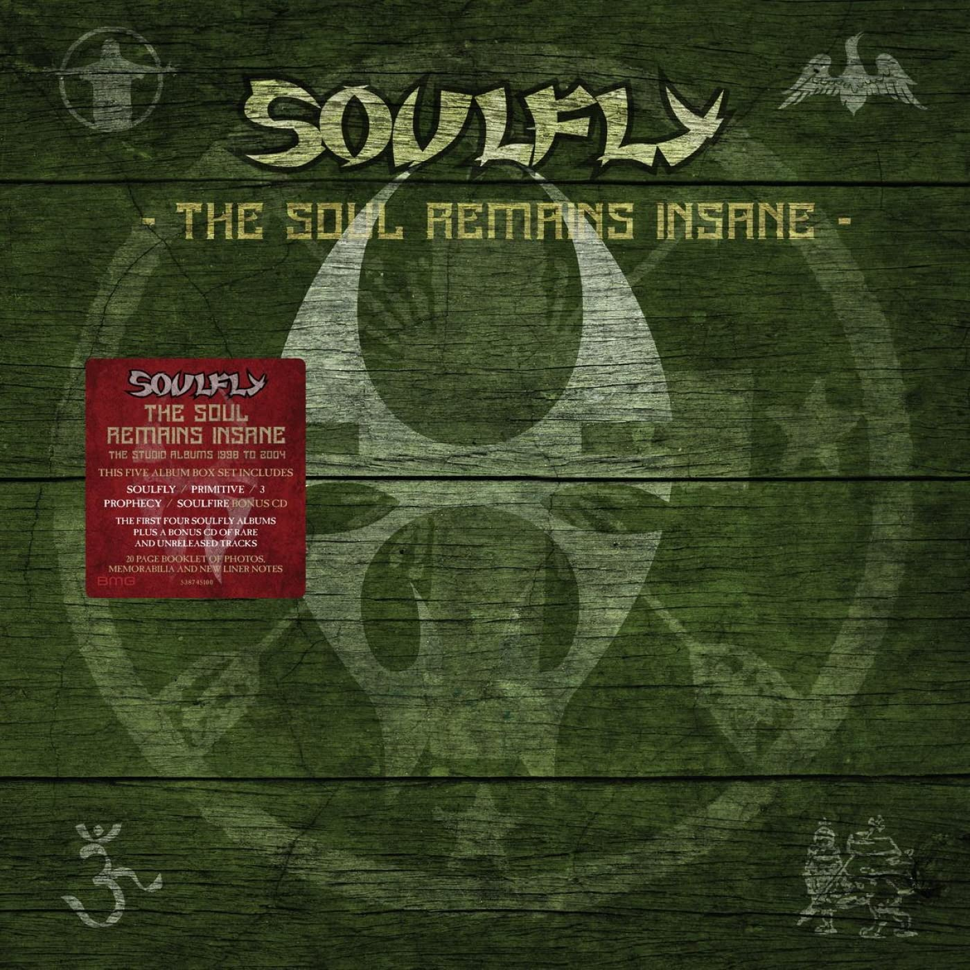 The Soul Remains Insane: the Studio Albums 1998 to 2004