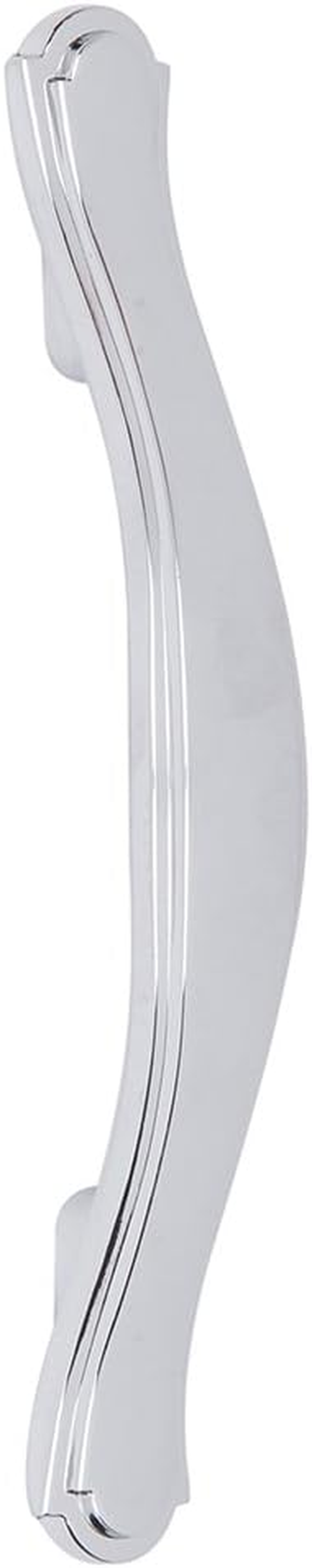 Amazon Basics Traditional Craftsman Cabinet Handle, 13.03Cm Length (7.6Cm Hole Center), Polished Chrome, 10-Pack - Antque Silver image number 5