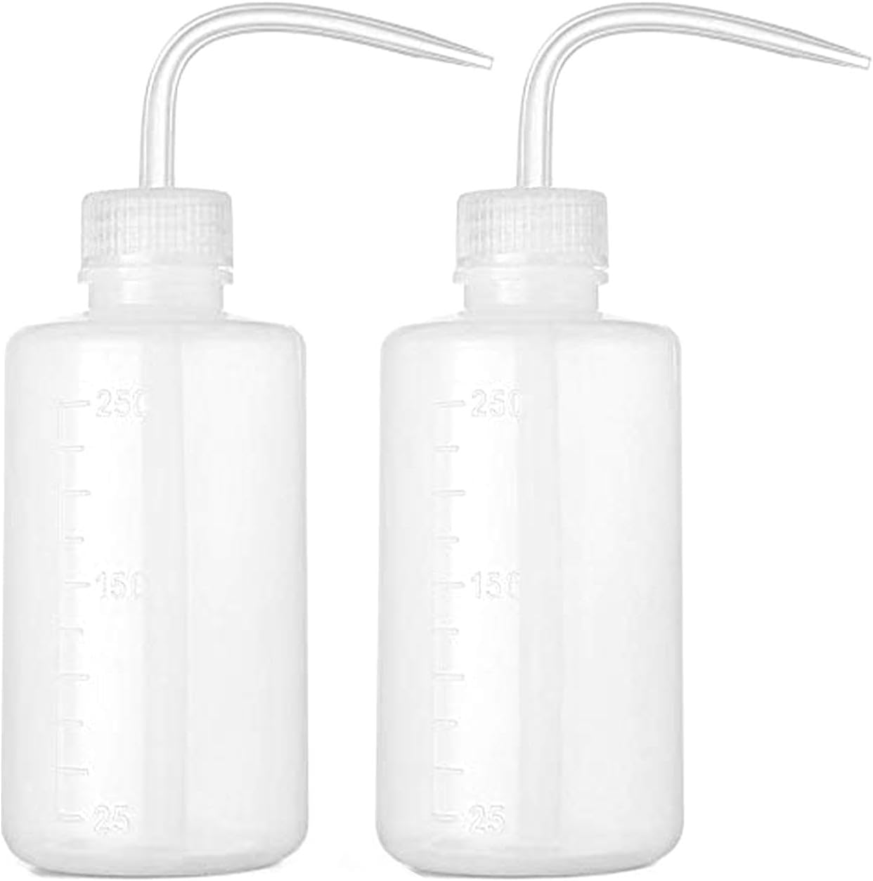 Wash Bottle,2Pcs 250Ml/8Oz Squeeze Bottles,Succulent Watering Bottle,Safety Bottles Watering Tools,Plastic Squeeze Bottle for Chemistry, Industry, Lab & Gardening image number 4