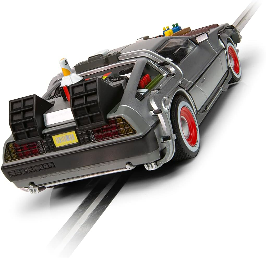 Scalextric Back to the Future Part 3 Time Machine Slot Car image number 1