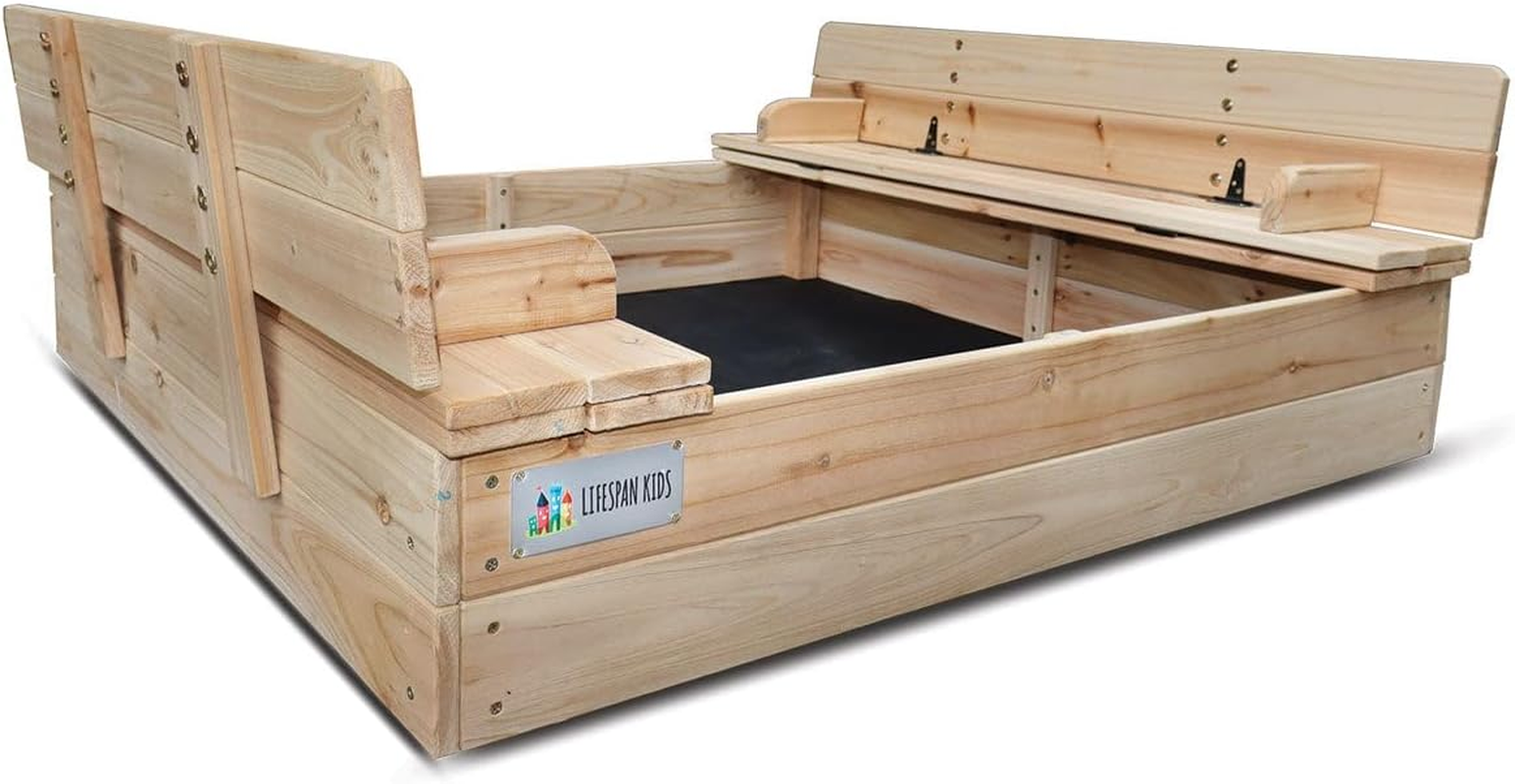 Lifespan Kids Strongbox Square Sandpit image number 3