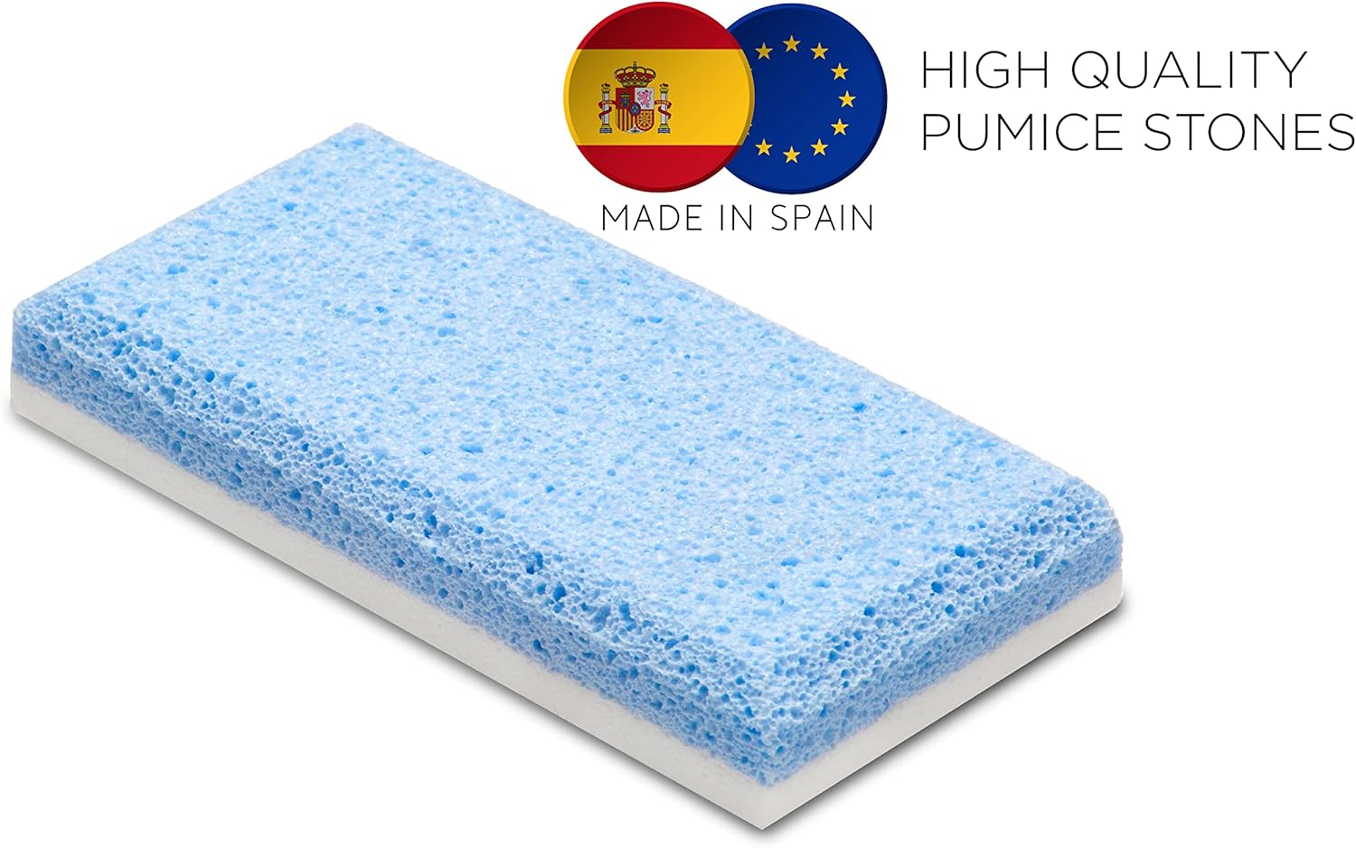 Double Sided Pumice Stone - 2 Pieces - One Layer Removes Skin Hardness, the Other Layer Smooths image number 6
