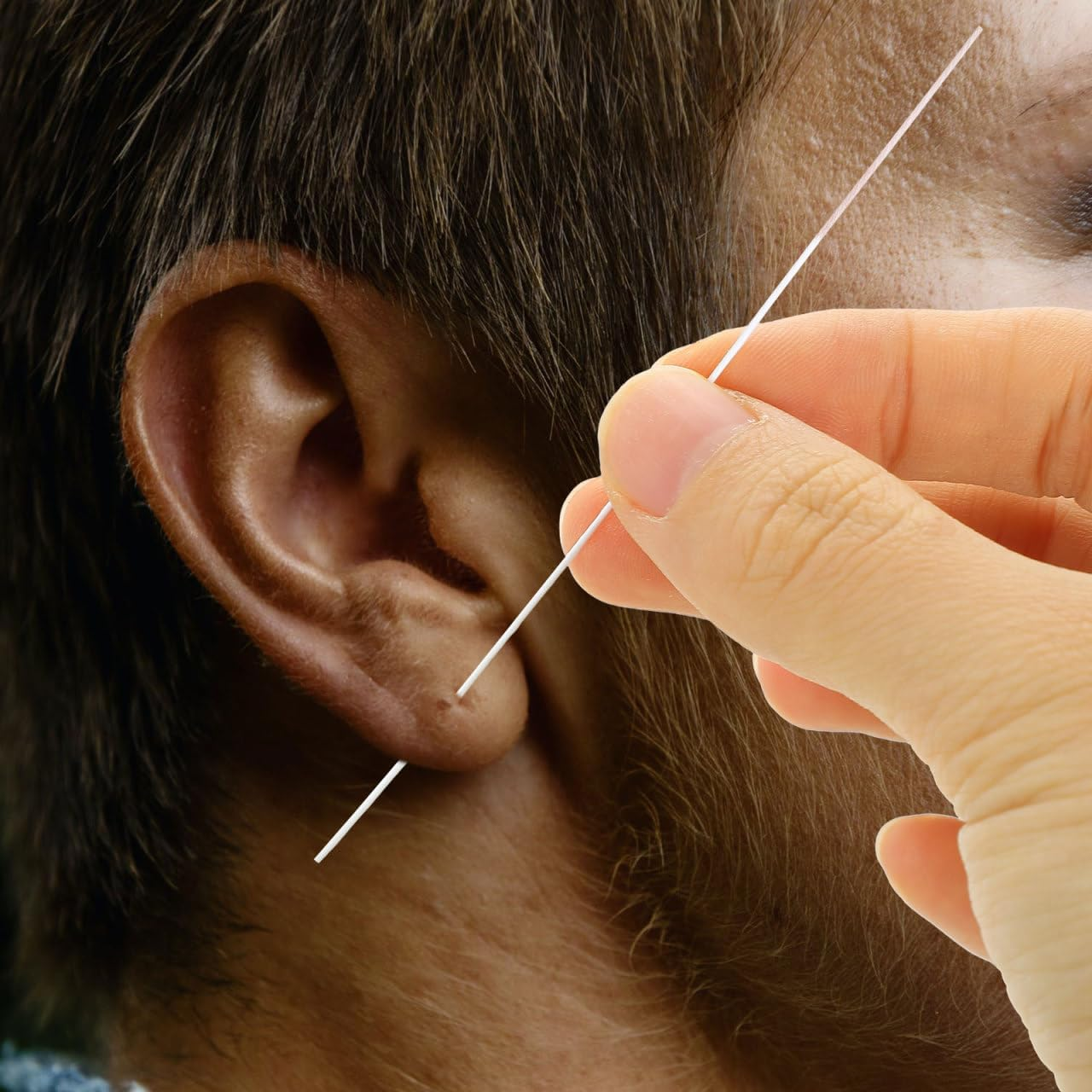 Operitacx 180Pcs Ear Hole Floss Earrings Hole Cleaner Piercing Aftercare Cleaner Ear Cleaning Line Ear Care Tools image number 4