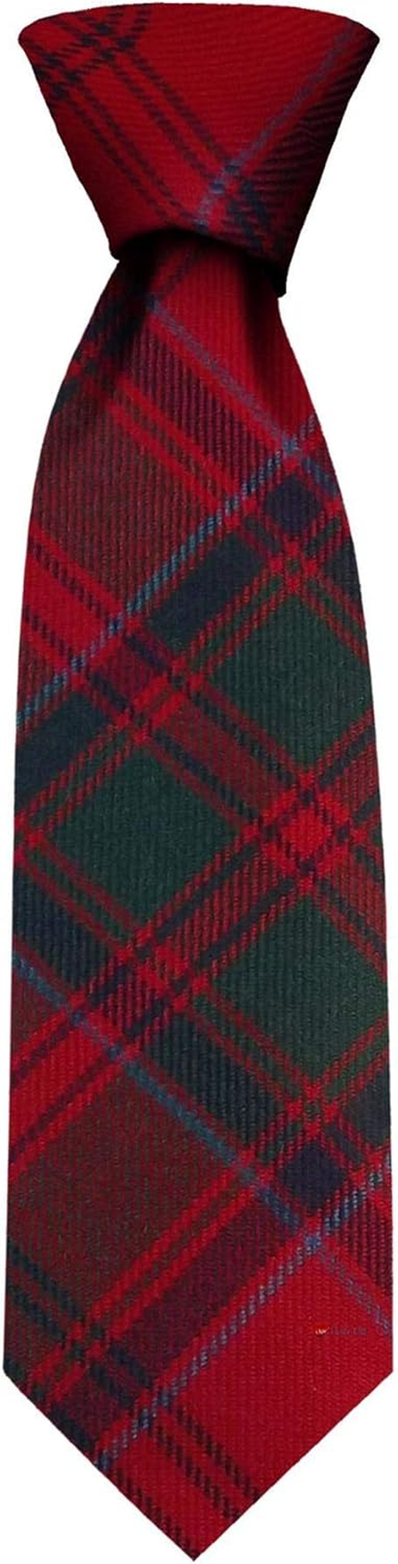 Gents Neck Tie Grant Modern Tartan Lightweight Scottish Clan Tie image number 3