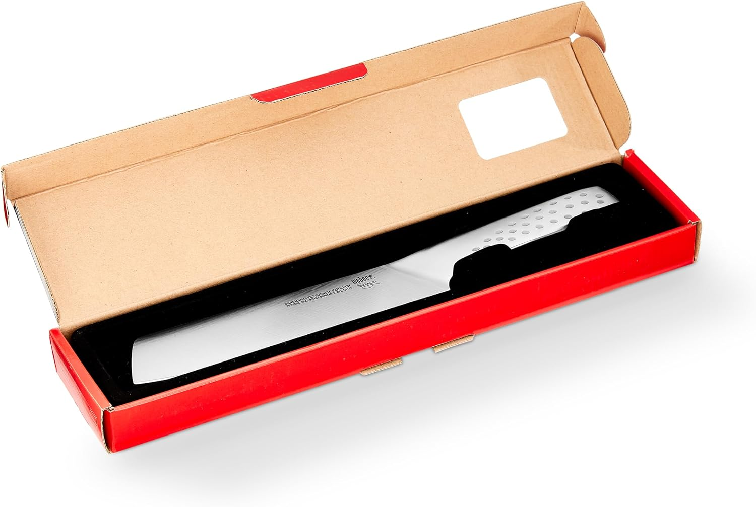 Weber Deluxe Vegetable Knife, Big, Stainless Steel, Black image number 2