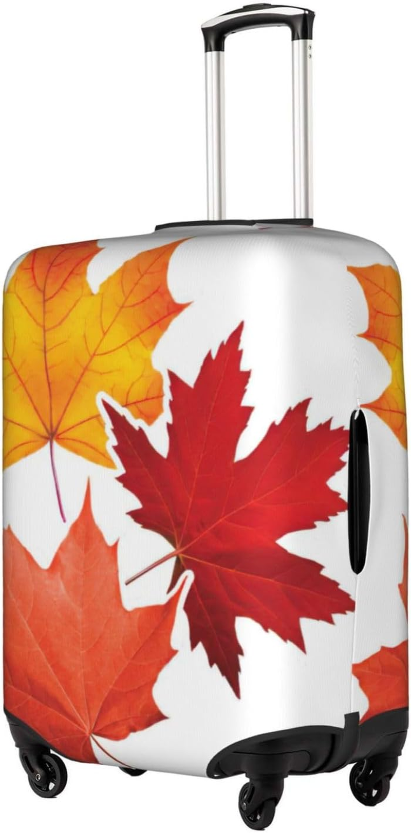 Odddot Fall Leaf Print Travel Luggage Cover,Suitcase Protector Cover, Washable Baggage Covers,For 18-32 Inch Luggage, Fall Leaf, Large image number 3
