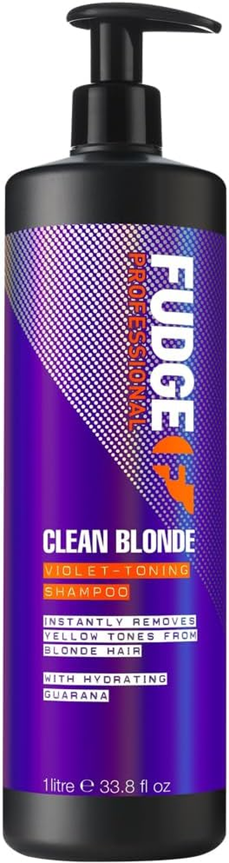 Fudge Clean Blonde Violet-Toning Shampoo, 1 L image number 4