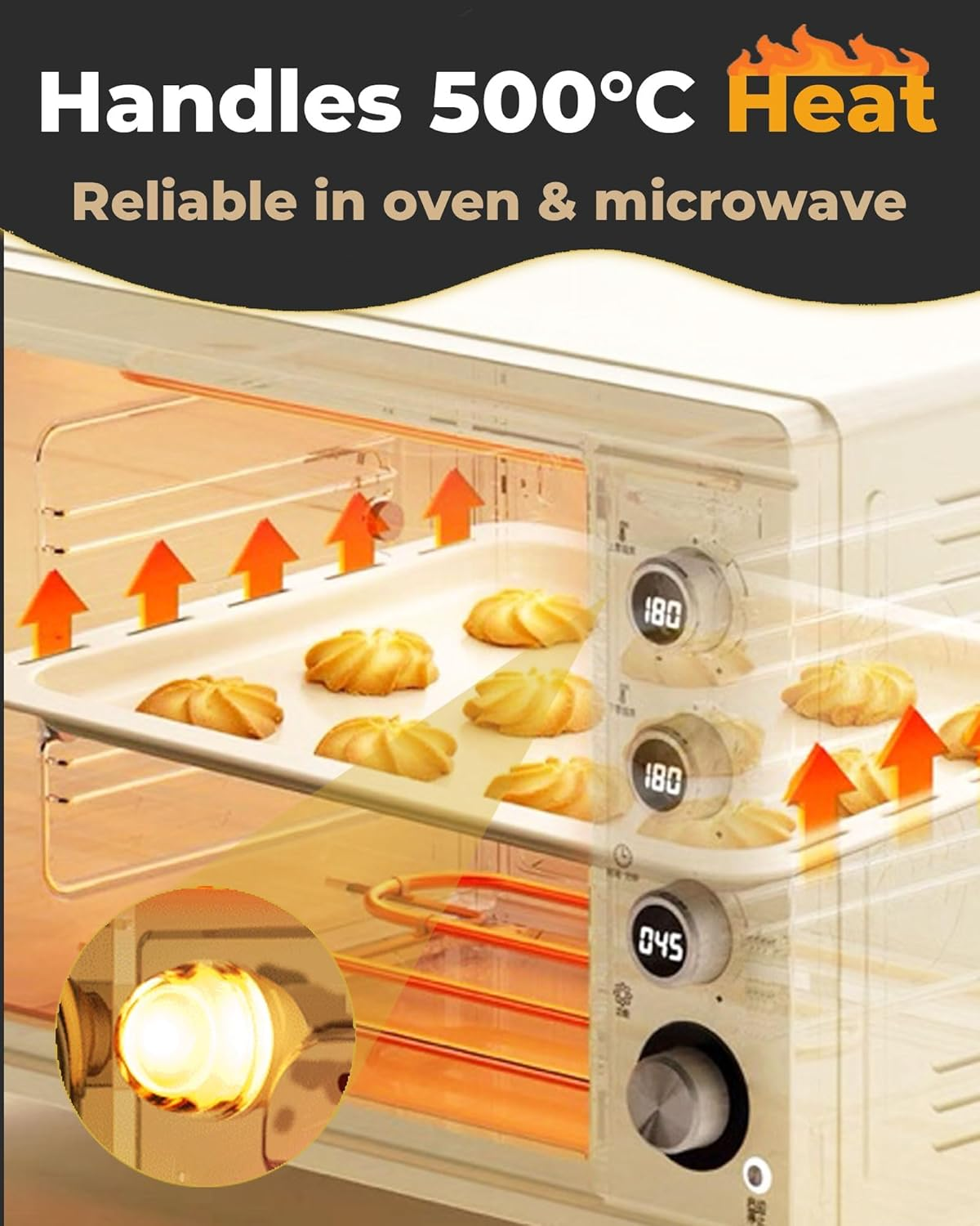 EKOWEE 2 X G9 Bulbs Oven Bulb 40W, Dimmable 500℃ Heat Tolerant for Neff/Aeg/Smeg/Zanussi/Bosch Ovens, Microwaves and Cooker Light Bulbs, Wax Melt Burners, Salt Lamp Bulb, Warm White 2700K