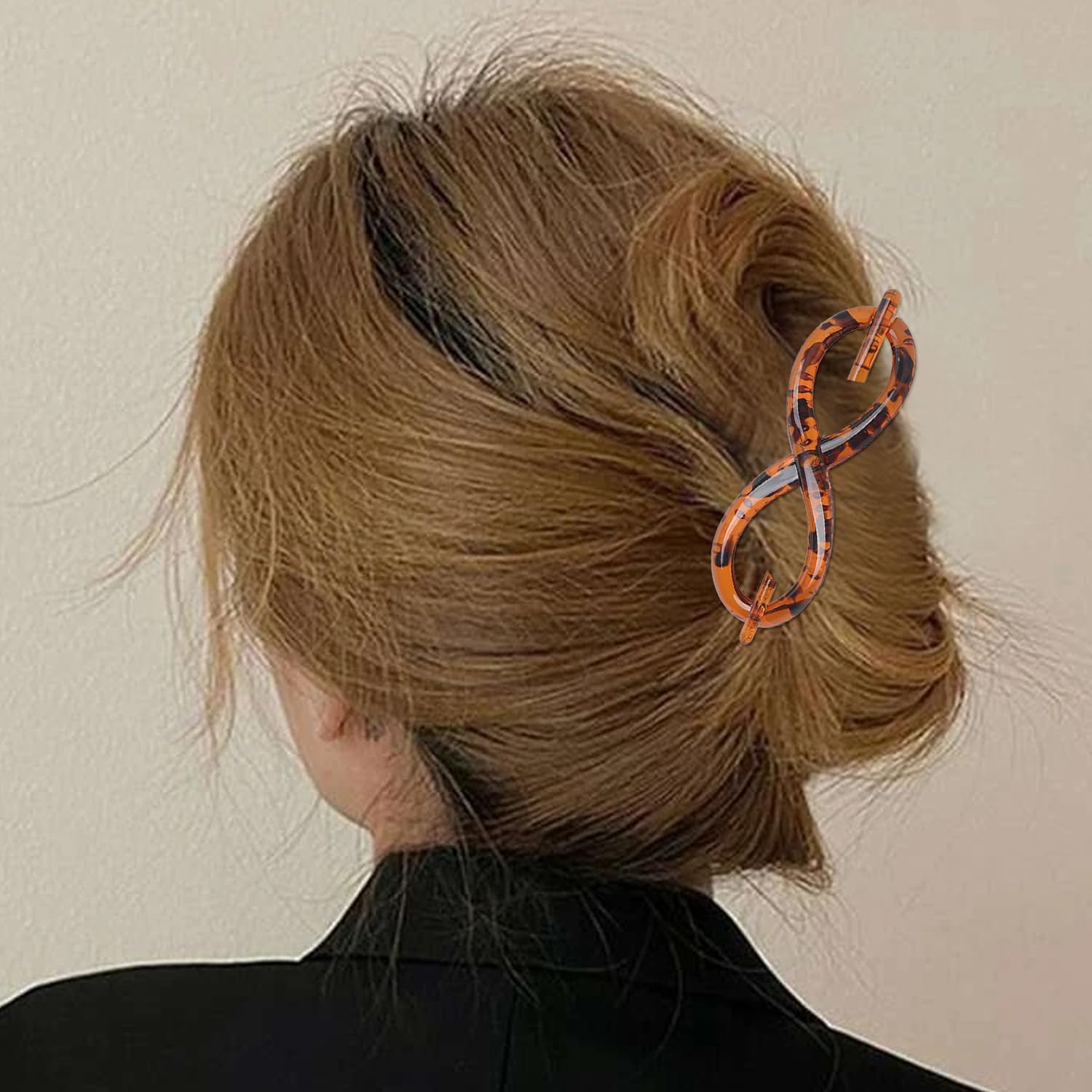 5 Pieces Hair Pins Hair Tools Vintage Hairpins Resin Bow Hairpins Women Hair Accessories Hair Accessories image number 5