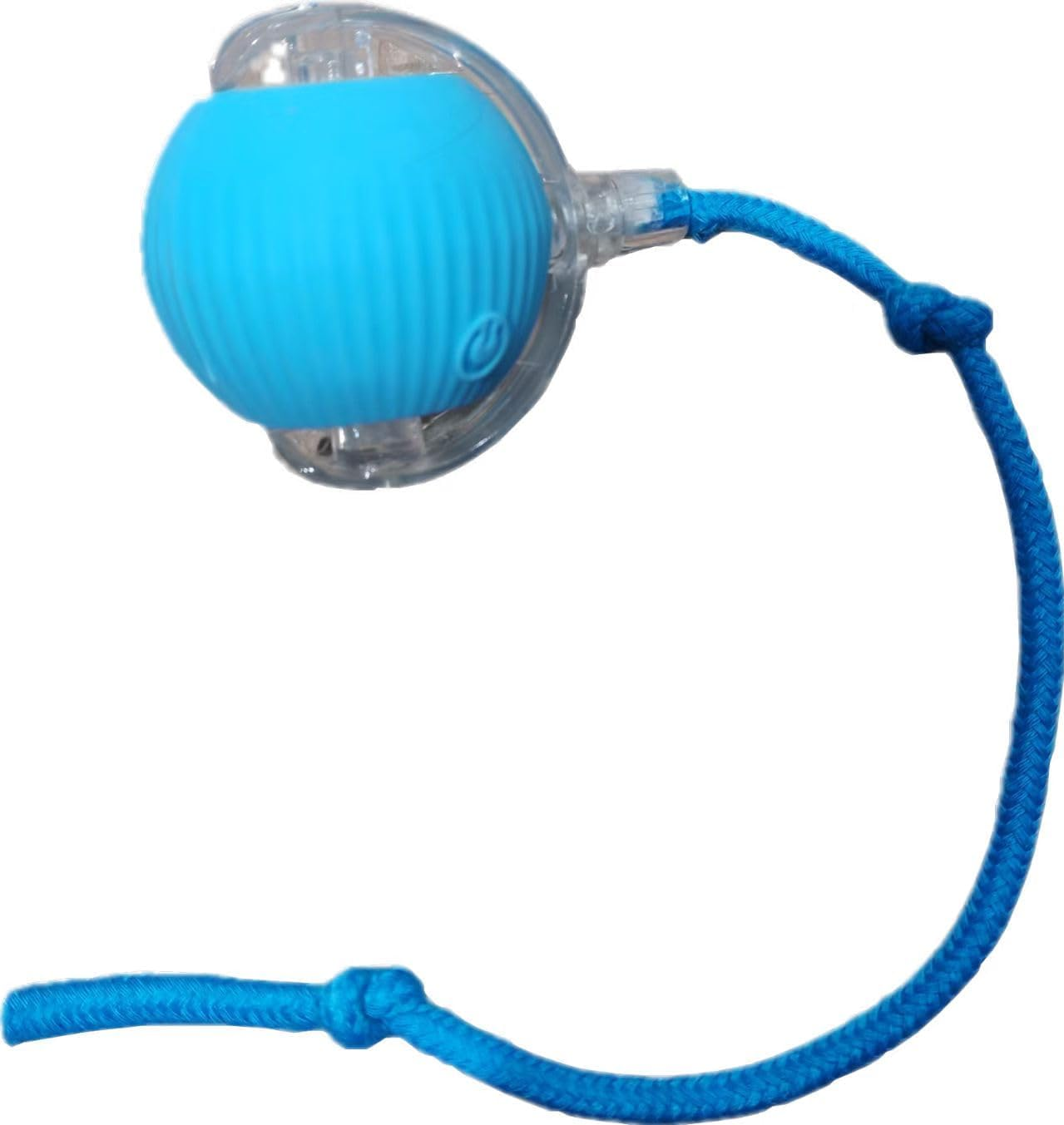 Interactive Cat Toy Ball with Tail, Automatic Obstacle-Avoiding Motion to Burn Pets&rsquo; Excess Energy, Type-C Rechargeable Smart Rolling Pet Toy for Indoor Cats Blue