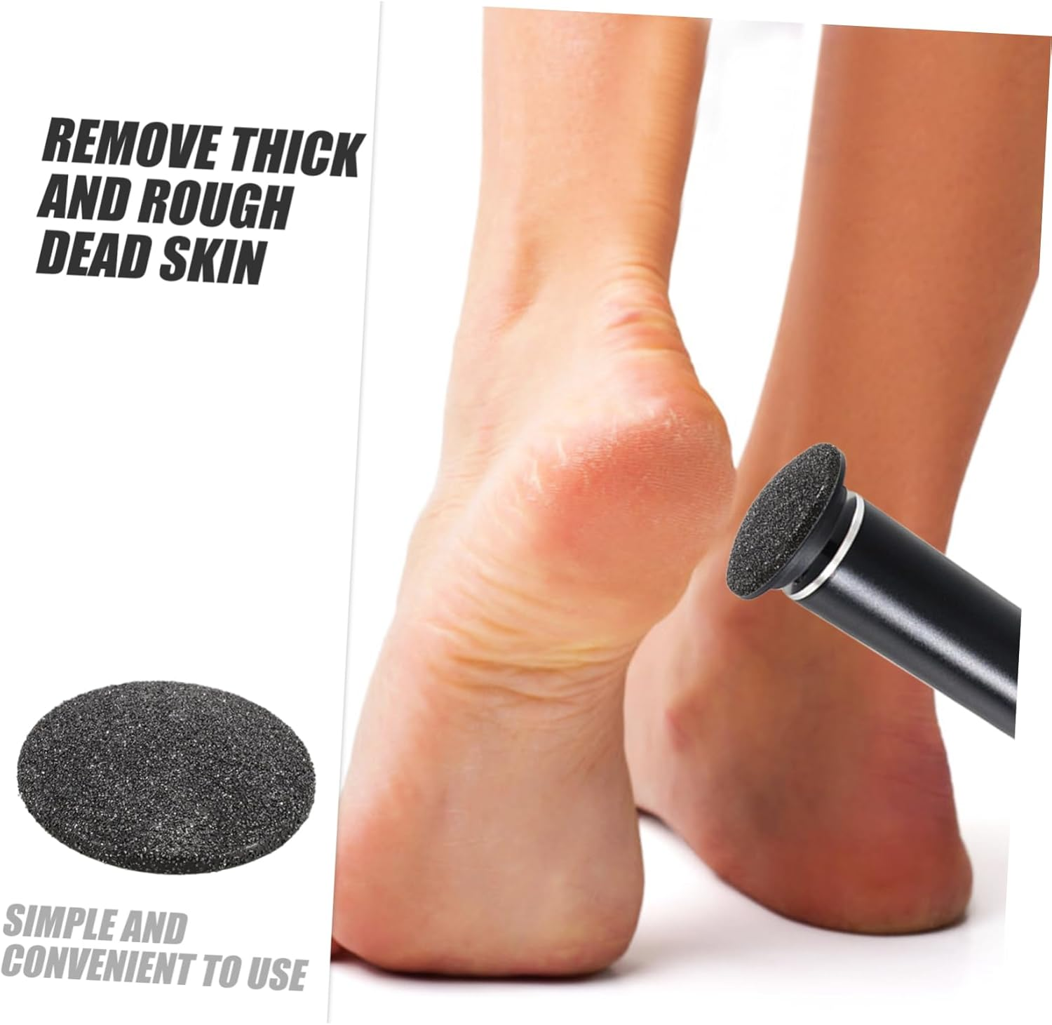 Minkissy 10Pcs Electric Foot File Pad Replacement for Foot Grinder Callus Remover image number 1