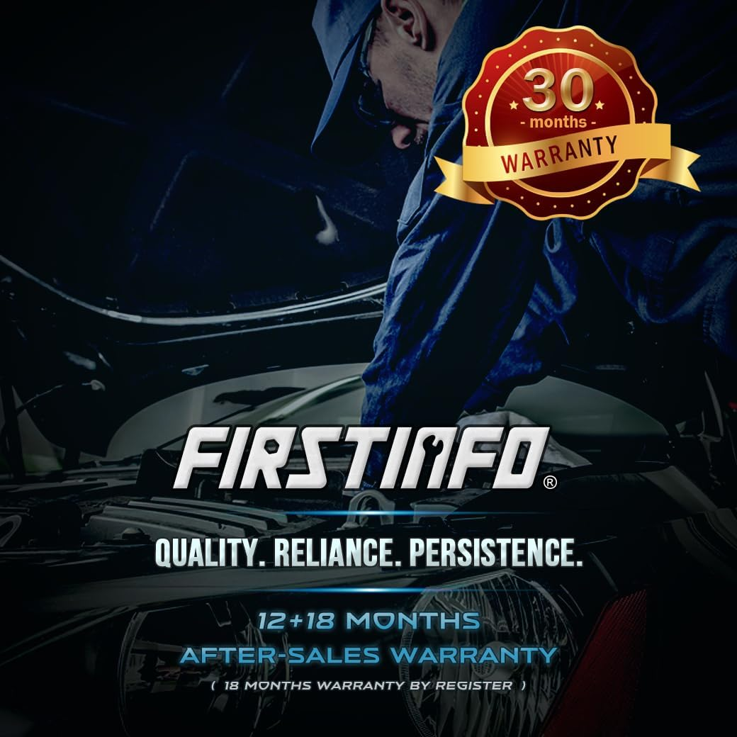 FIRSTINFO 3/8-Inch Drive Metric Box End Torque Adapter Set, 12 Point, 10-Piece with Blow Case, Chrome Vanadium Steel