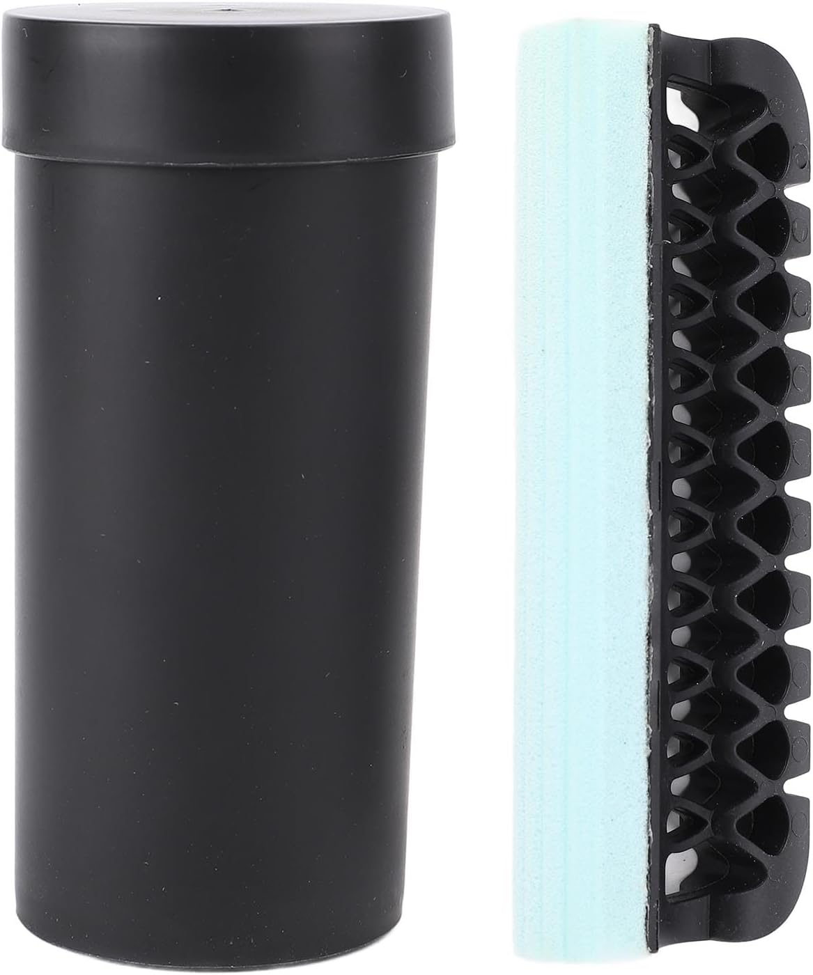 Beard Bar Cleaning Tool for Menn,Flexible Sponge Strip Beard Hair Catcher Cleaning Tool for Sink, Fastest and Most Effective Way to Clean up Beard Trimmings and Hair from The image number 1