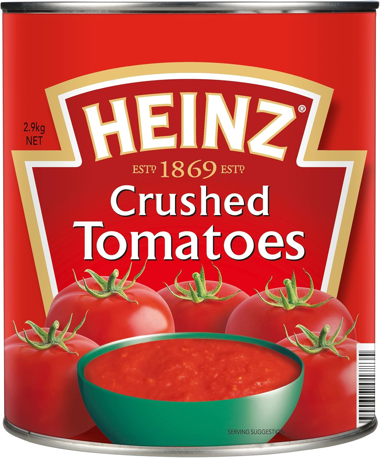 Heinz Crushed Tomatoes Catering Bulk Tin Tinned Tomatoes 2.9Kg image number 6