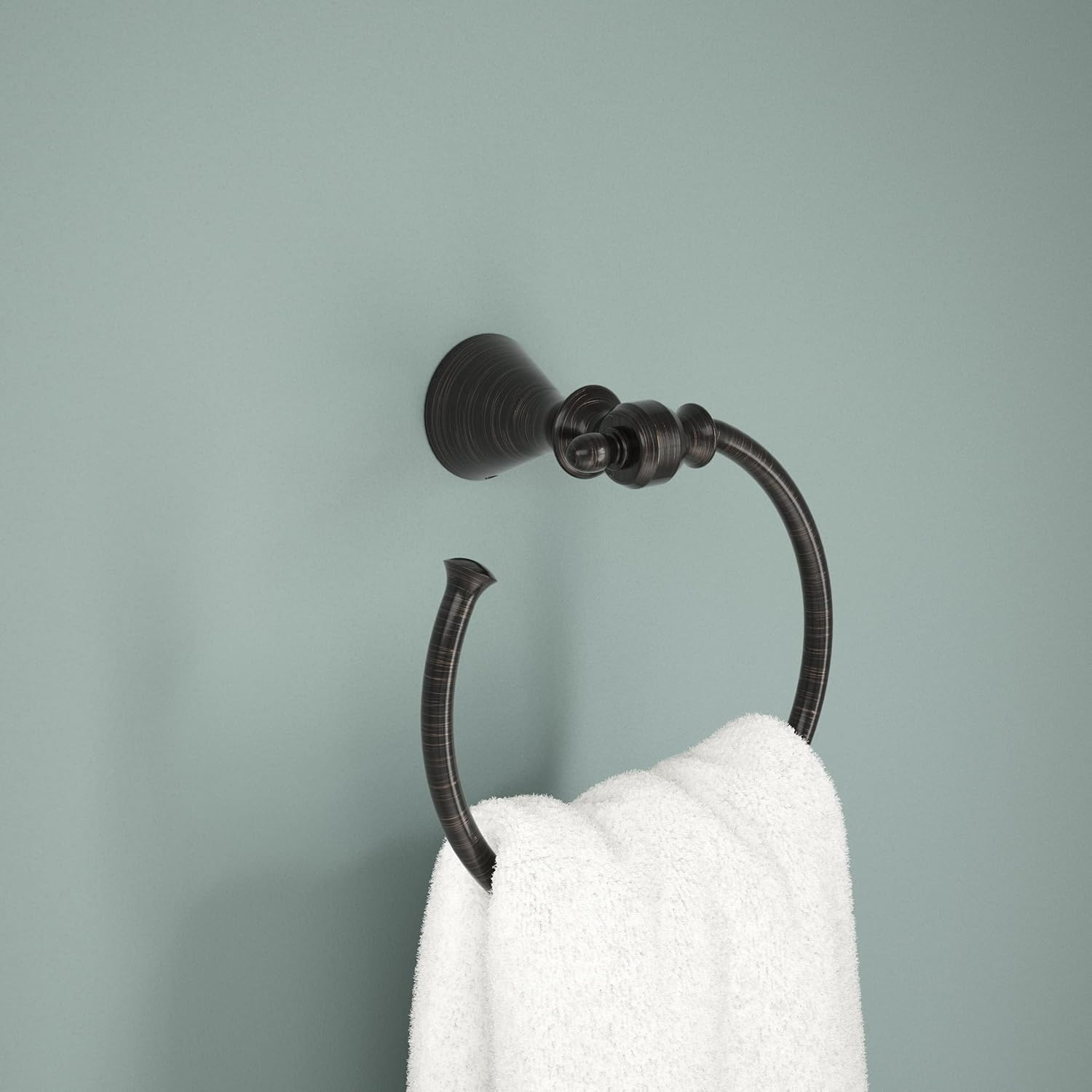 Delta VES46-VBR Vessona Towel Ring, Venetian Bronze image number 2