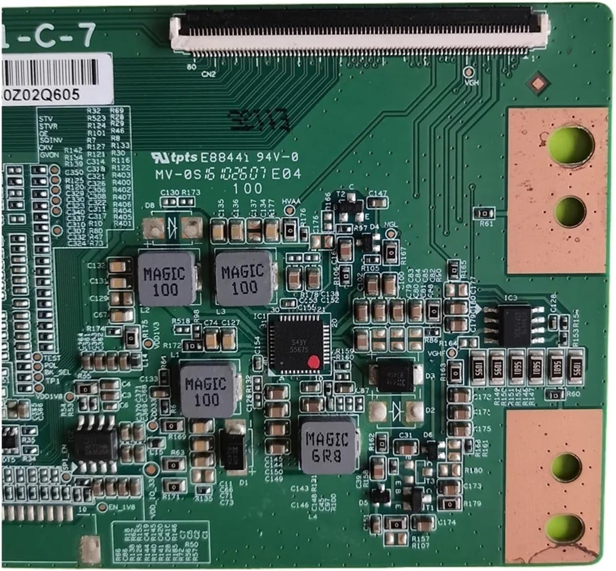 Replacement TV ST5461D04-1-C-7 T-CON Logic Board for LCD TV D55A620U B55A858U 55S401TCAA 55S403TAAA 55S405TBBA 55S405TBCA, TV Replacement Accessories image number 1