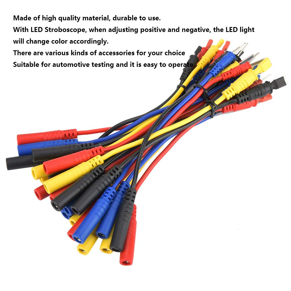 Multimeter Test Lead Kit, Multifunctional Automotive Testing Tool, High Precision Factories Automotive for Anti-Burn Instruments image number 4