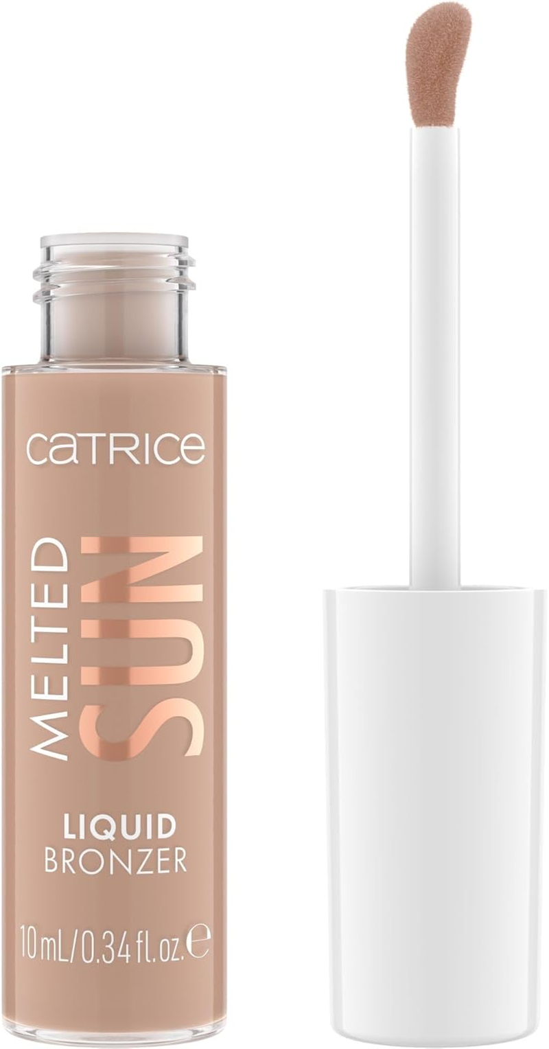 Catrice Melted Sun Liquid Bronzer, No. 005, Brown, Long-Lasting, Defining, Highly Pigmented, Natural, Matt, Vegan, Oil-Free, Perfume Free, Alcohol-Free, Pack of 10 Ml image number 6