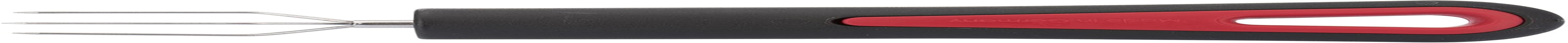 Westmark Jacket Potato Fork with 3 Prongs, Stainless Steel/Plastic, Gallant, Black/Red, 29142270, 16.3 X 2.7 X 2 Cm - Gentle Set image number 4