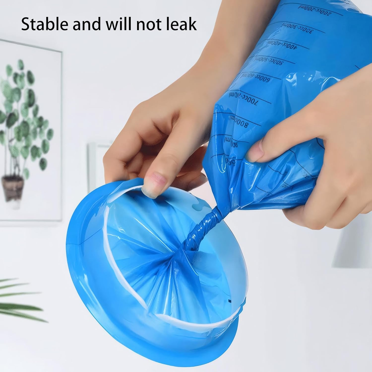30 Pcs Sick Portable Vomit Bags 1000Ml Leak for Motion Sickness image number 4
