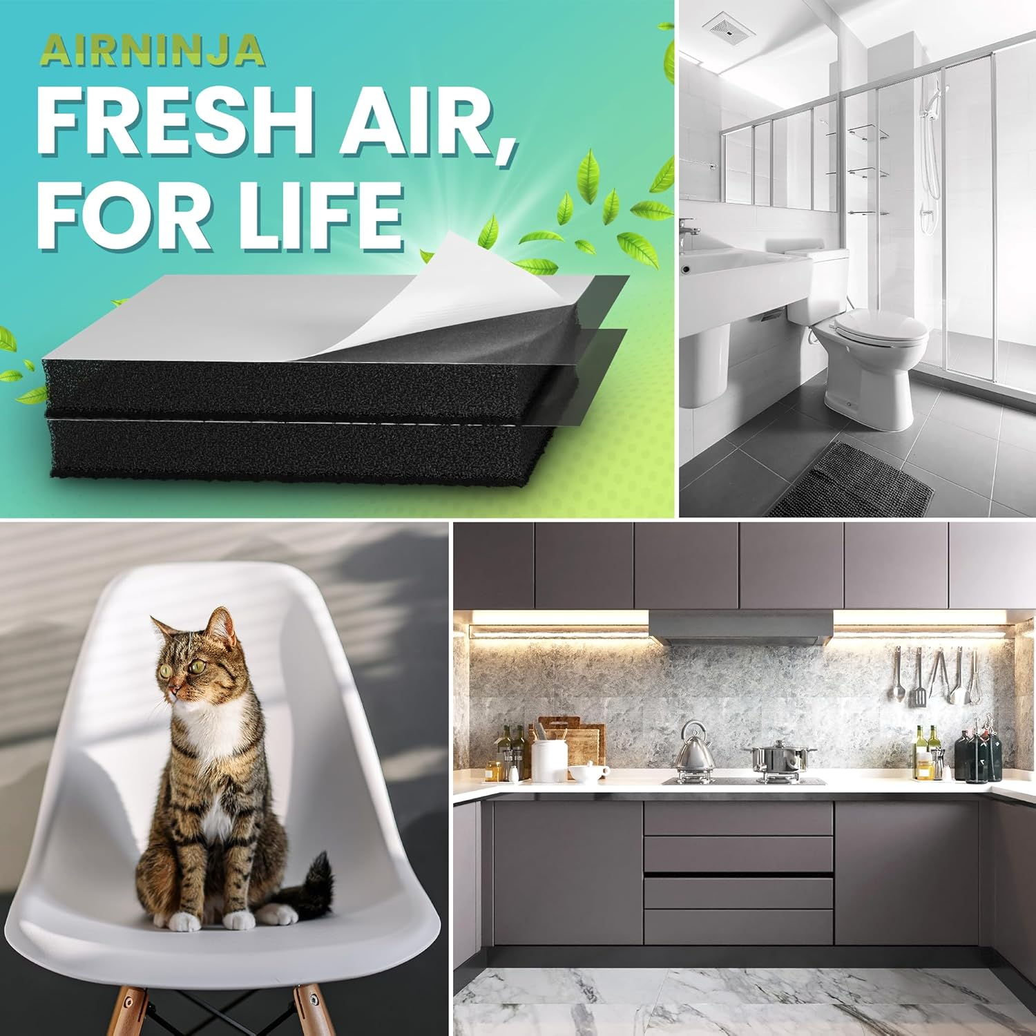 Trash Can and Diaper Pail Deodorizer Patch | Organic Odor Eliminator | 4 Month Supply | Beats Baking Soda and Charcoal Bags | Chemical and Fragrance Free image number 6