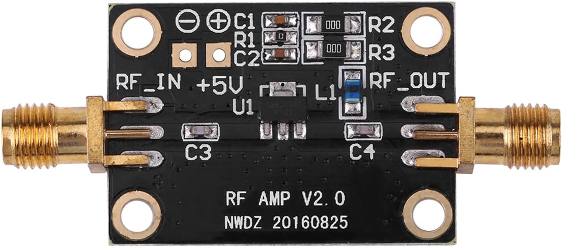 Wideband 0.01-4GHZ 21DB Low Noise Amplifier Module for HAM Radio RTL SDR LNA image number 1