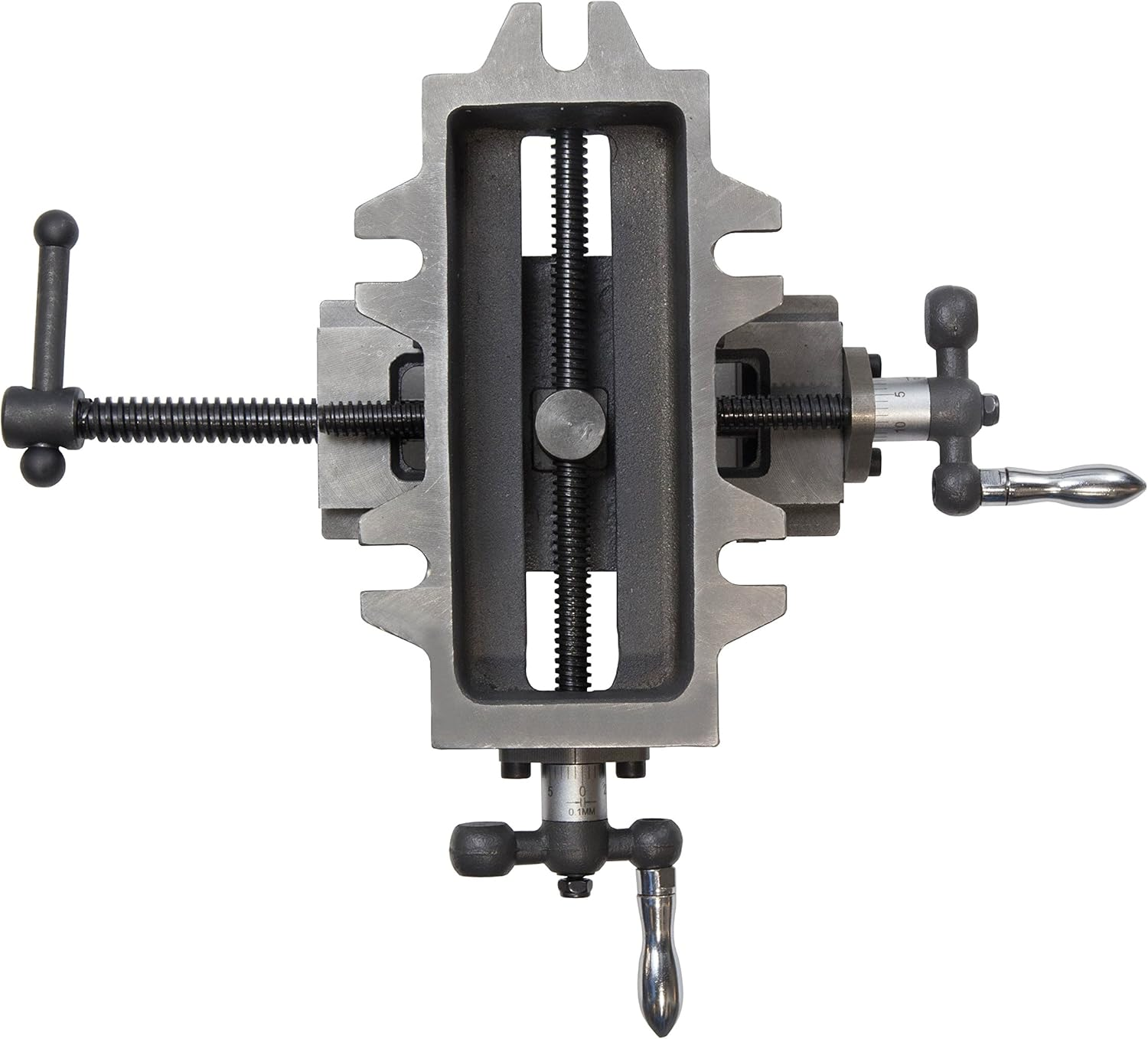 WEN Cross Vise, 3.25-Inch with Compound Slide for Mills and Drill Presses