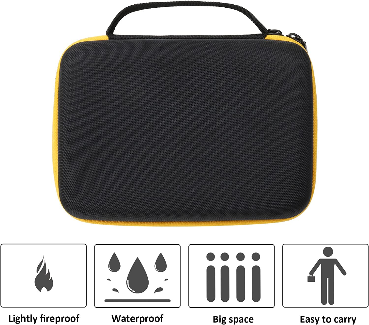 Khanka Hard Travel Case Compatible with Kodak Slide N SCAN Digital Film Scanner 7" Max RODFS70, Case Only image number 4