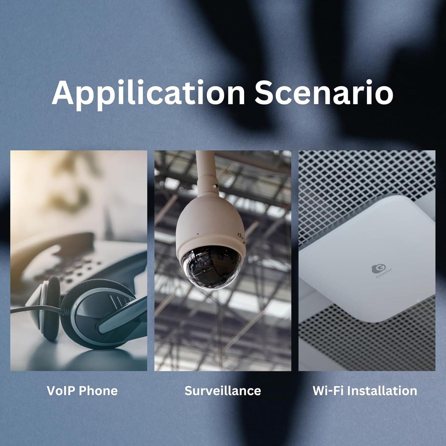 Engenius Poe++ Injector 60W 10Gbps Network Adapter | 802.3Bt/At/Af | Single-Port Power over Ethernet Adapter| Built-In PSU| 100M Range | Wifi 6 Aps, IP Cameras, Voip Phones, POS, Nurse Call-Epa5060Xbt image number 2