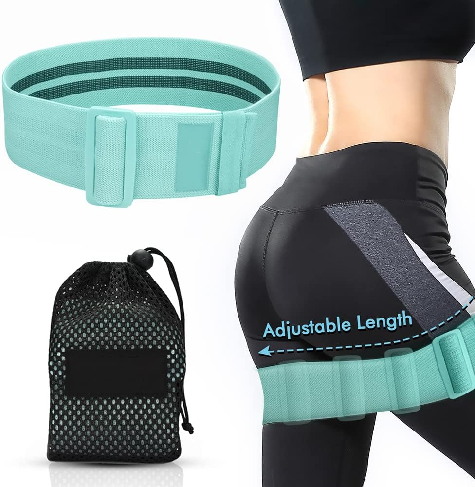 3PCS Adjustable Length Bands Resistance Bands Set Exercise Bands for Legs HIPS and Glutes Non Slip Exercise Loop Bands Suit for Everyone