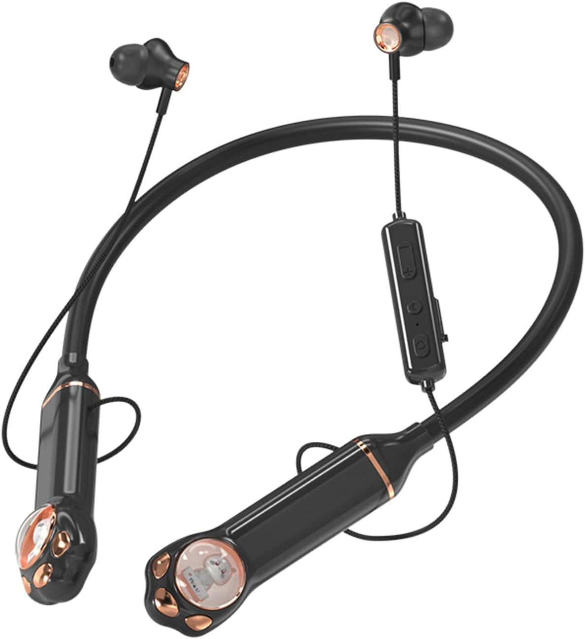 Xmenha Bluetooth Headphones Children'S In-Ear Wireless with Neckband for School Boys Girls Children'S Headphones Wireless Earbuds Headphones Wireless Earphones with Cable for Ipad Kindle Mobile Phone