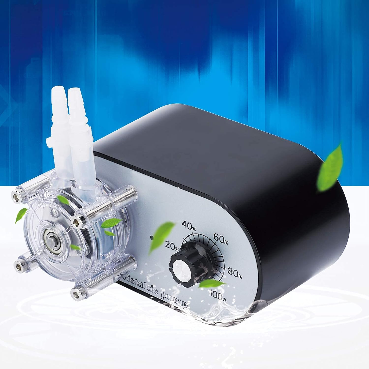 Peristaltic Pump, 114-500Ml/Min Adjustable Peristaltic Pump for Experiments(Australian Plug) image number 1