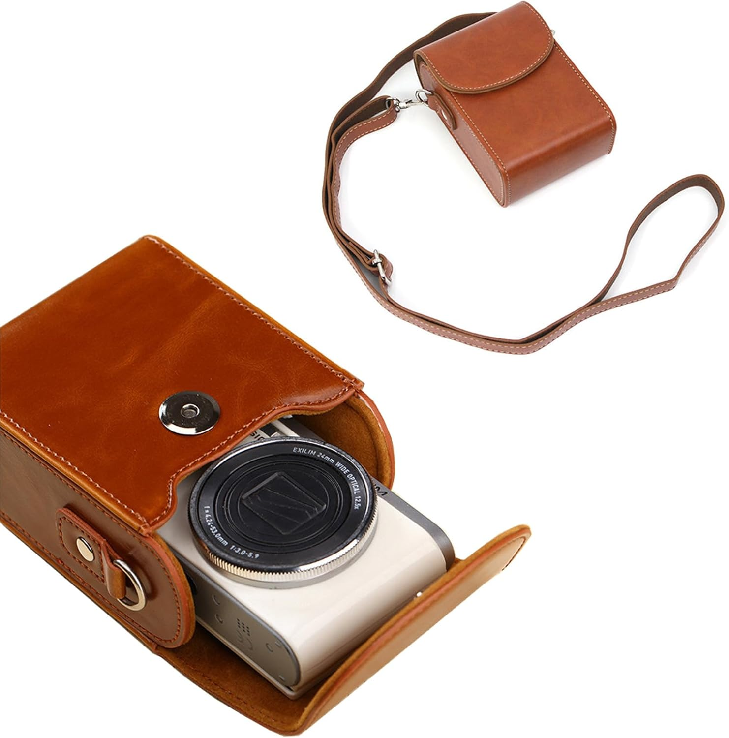 NOUKAJU Case for KODAK PIXPRO FZ55, Camera Protective Cover,Drop-Proof,Portable Travel Carrying Protective Storage Case,Protective Case for KODAK PIXPRO FZ55 Digital Camera(Black)