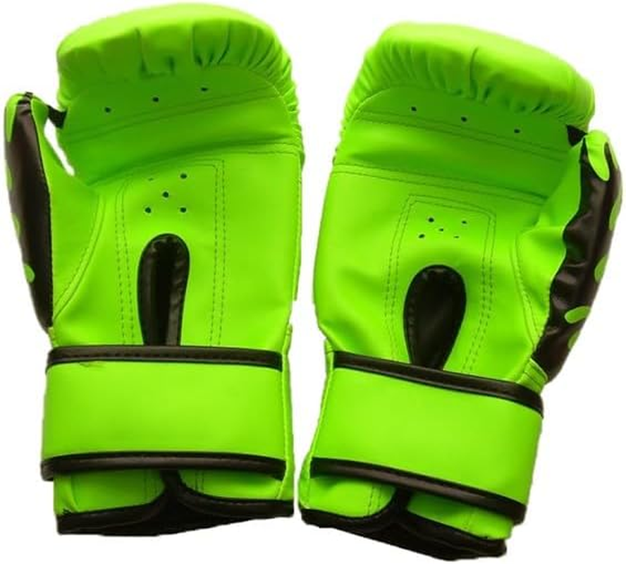 AIMALL Children Kids Boxing Sparring Training Gloves MMA Kick Boxing Punching Gloves - 3-12Y, High-Grade PU Leather & Sponge, Ventilated, Protective, 25X15X3Cm - Blue image number 6