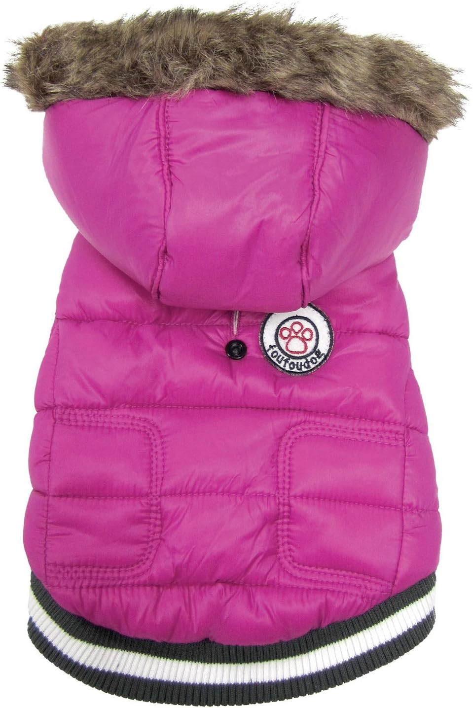 Foufou Dog 62540 Expedition Parka for Dogs, 2X-Large, Pink