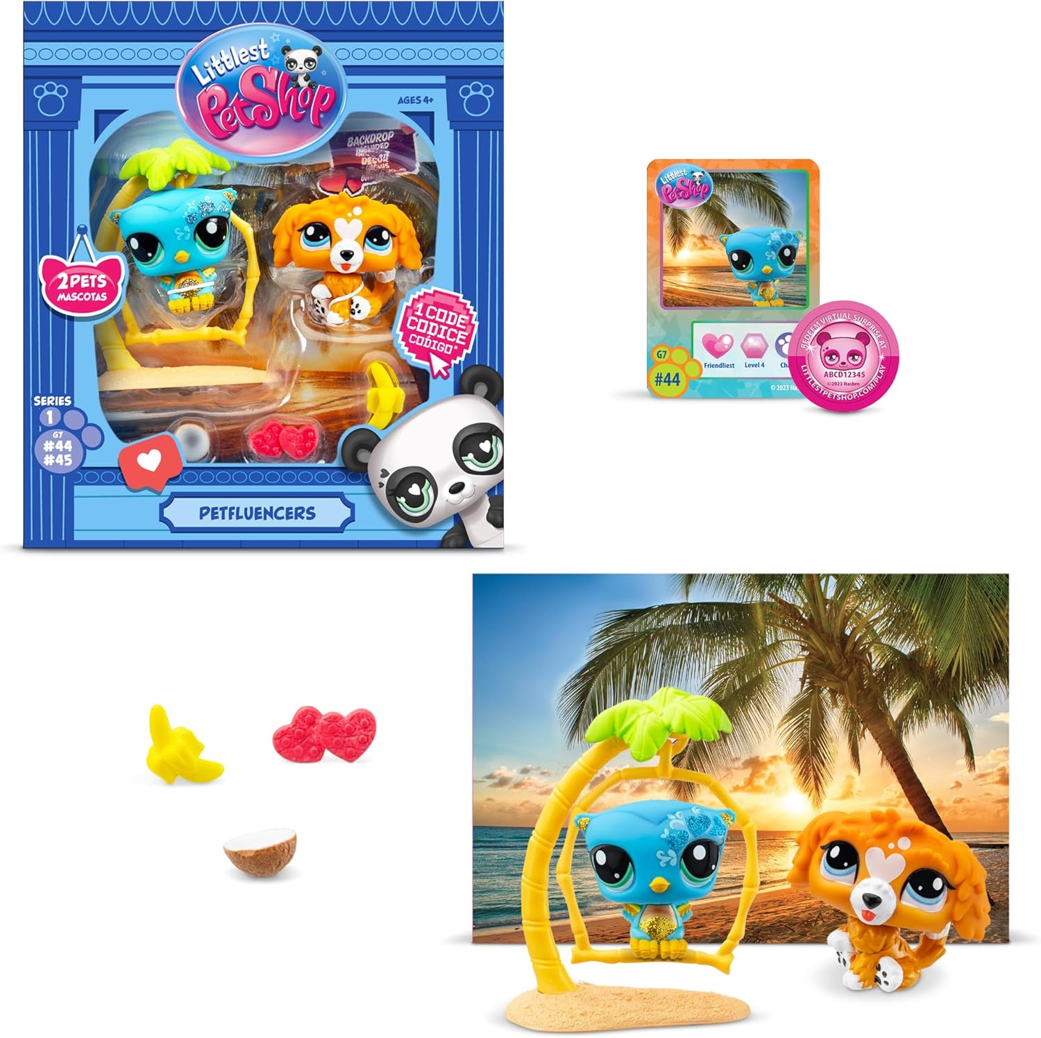 Littlest Pet Shop- Petfluencer Pairs Asst Series 1 image number 5