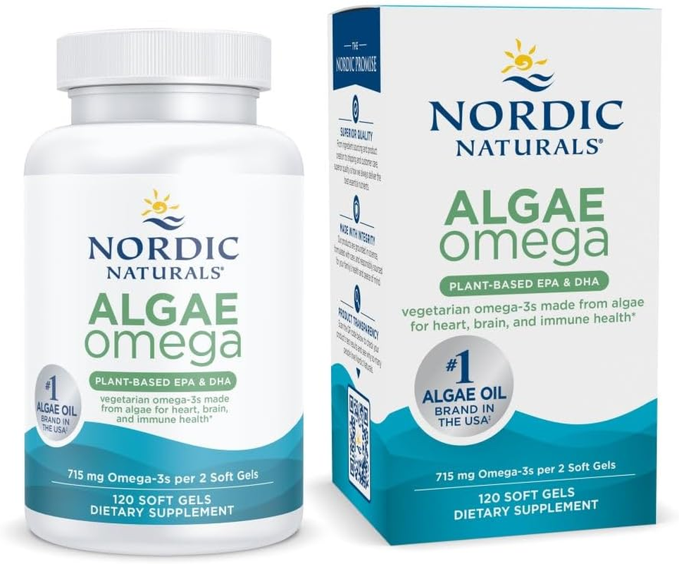 Nordic Naturals Algae Omega, 715Mg Omega 3, 120 Softgels image number 3