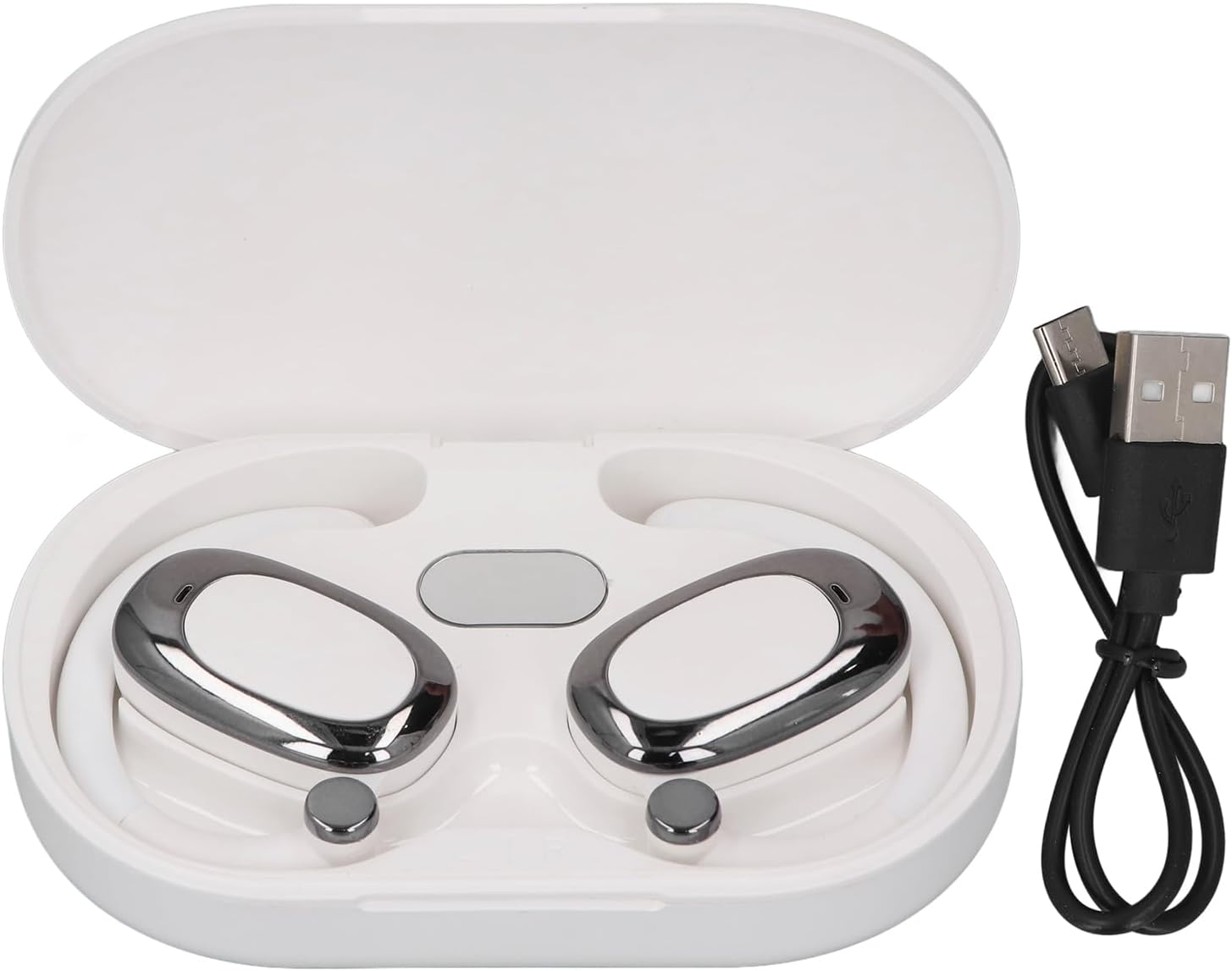 Depisuta AI Real Time Language Translation Earbuds, 144 Languages Translator Device with HD Sound Noise Cancellation for Travel Business Students