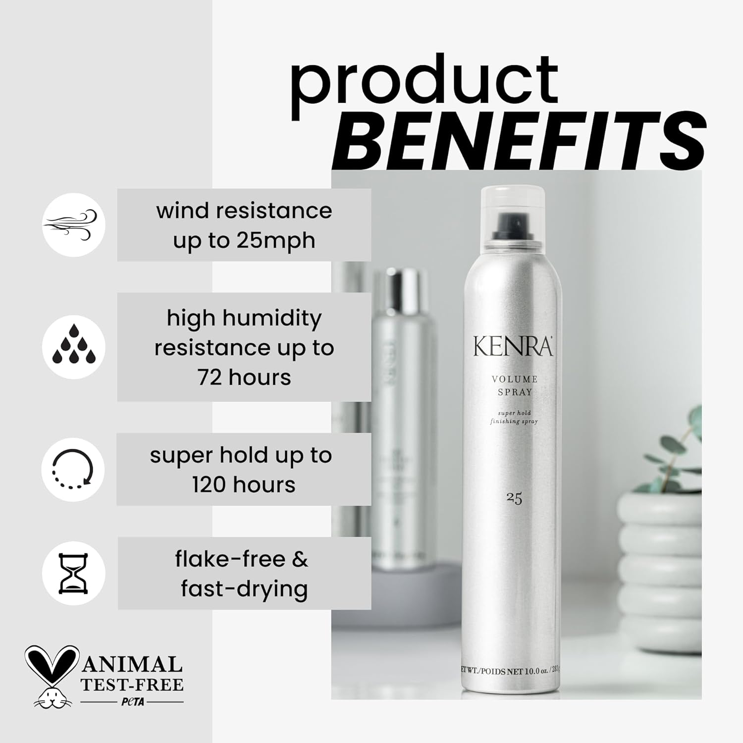 Kenra Volume Spray 55% VOC 10-Ounce image number 6