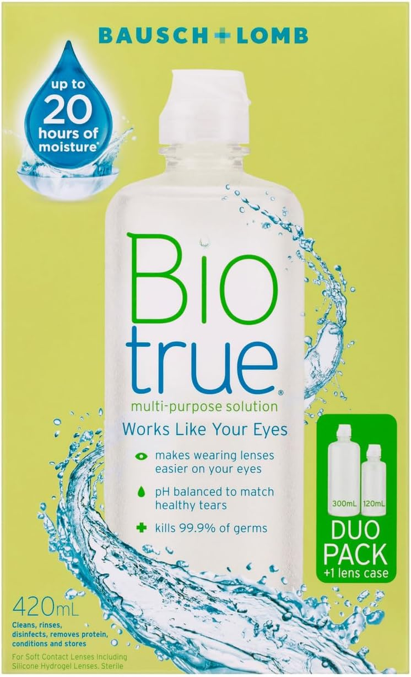 Biotrue&reg; Multi-Purpose Solution Duo Pack 300Ml+120Ml=420 Ml image number 3