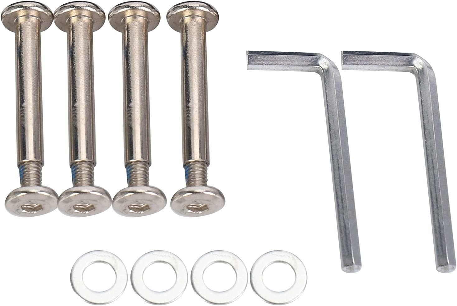 Suesacy 2 Sets of Luggage Suitcase Replacement Wheels Axles Deluxe Repair Tool 50 * 20 * 6.1 Mm image number 6