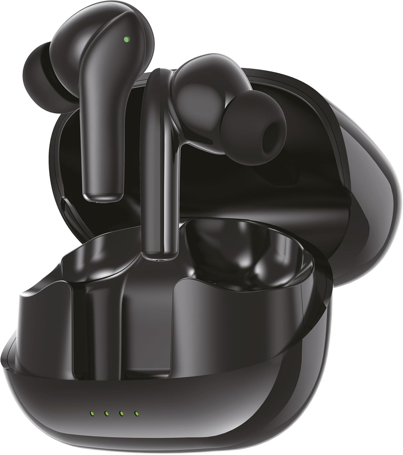 TELE System TS626 Bluetooth Headphones 5.4 with ENC, Hi-Fi, 35 Hours Battery Life, Touch Control, Ergonomic Wireless Headphones with Charger, Sweat and Rainproof, Compatible with Ios/Android/Pc image number 2