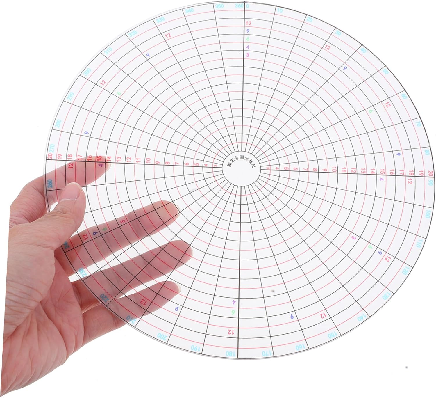 Pottery Tools for Polymer Clay Diy Ceramic Geometric Drawing Template Circle Tool image number 4